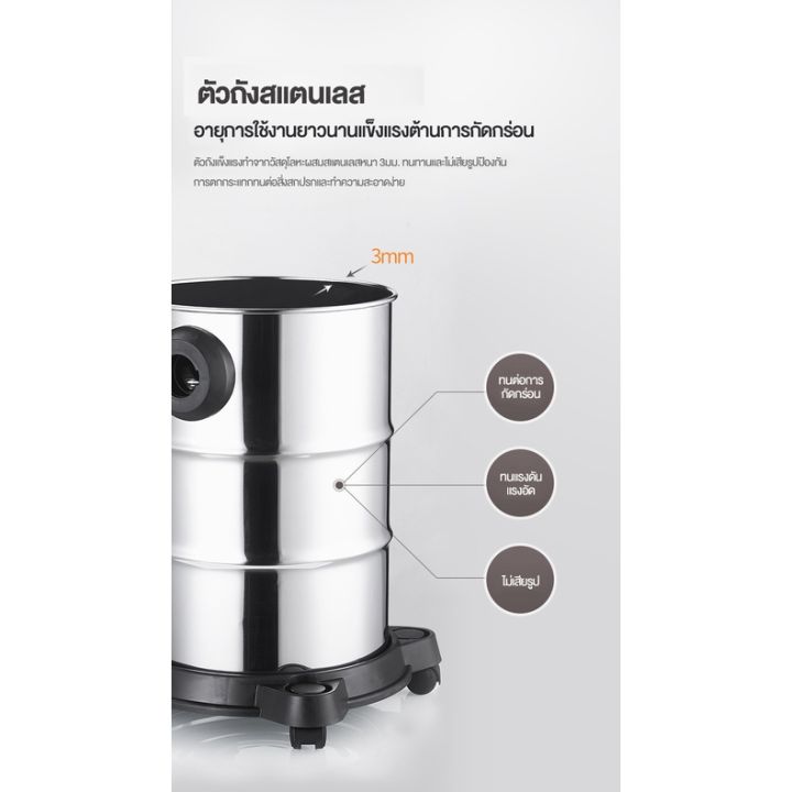 hot-phliplus-เครื่องดูดฝุ่นอุตสาหกรรม-15l-พลังงานสูง-มีระบบเป่าแห้ง-อุตสาหกรรม-ถังโลหะ-เครี่องดูดฝุ่นใช้งานในบ้านอุ-hm212-ส่งด่วน-เครื่อง-ดูด-ฝุ่น-เครื่องดูดฝุ่นไร้สาย-เครื่องดูดฝุ่นมินิ-เครื่องดูดฝุ่