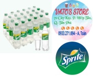 Thùng 24 chai Nước ngọt có ga SPRITE chanh chai 600ml Lốc 6 chai Nước ngọt