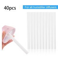 40Pcs Cotton Swab Filters Refill Sticks Replacement Wicks for Portable Personal USB Powered Humidifiers Aroma Maker