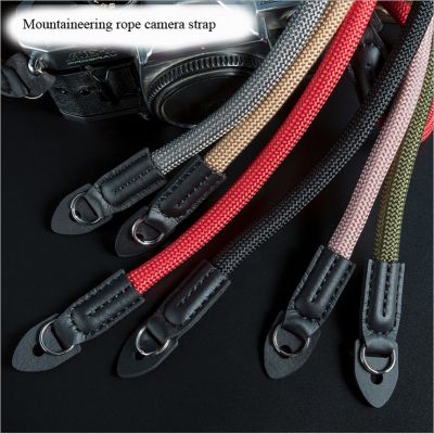 New Mountaineering Nylon Rope Camera Shoulder Neck Strap Belt for Leica Canon Nikon Olympus Pentax Sony Fujifilm