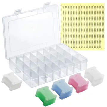 Sewing Thread Sorting Storage Boxes 42 Spools Fishing Line Container Holder  Case