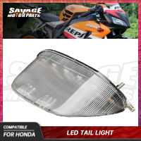 LED ไฟท้ายเปิดสัญญาณสำหรับฮอนด้า CBR1000RR CBR600RR 2003-2007ไฟกระพริบแบบบูรณาการโคมไฟชิ้นส่วนรถจักรยานยนต์ CBR 600RR 1000RR