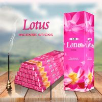 8 Sticks/Box Floral Incense Stick Handmade Natural India Incenses Stick Jasmine Lotus Rose Meditation Aromatherapy Cense