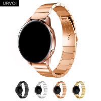 URVOI band for Galaxy Watch Active 42 46mm stainless steel strap 1 ROW Fold over clasp quick release durable wrist