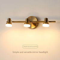 23 Heads Waterproof LED Wall Light Lamp for Bathroom Restroom Dresser Make-up Mirror Iron Art Indoor Lighting