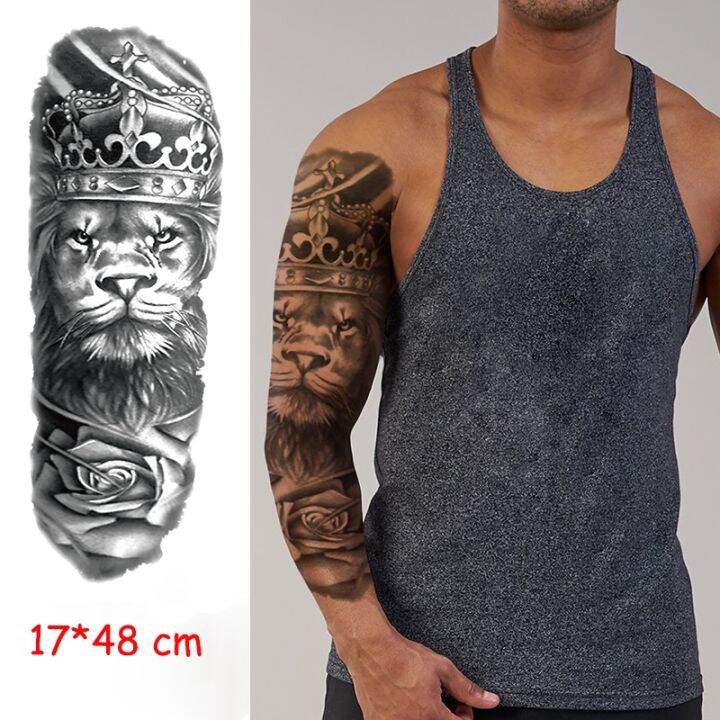 hot-dt-temporary-sticker-arm-large-tatoo-stickers-flash-fake-tattoos-for-men