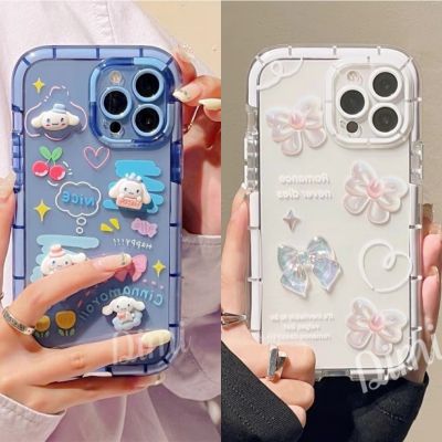 เคสโทรศัพท์ เคสขอบเรืองเเสง ลายการ์ตูน นูน3มิติ รุ่น 7plus 8plus 12pro 12promax i13 13pro 13promax 14 max 14plus