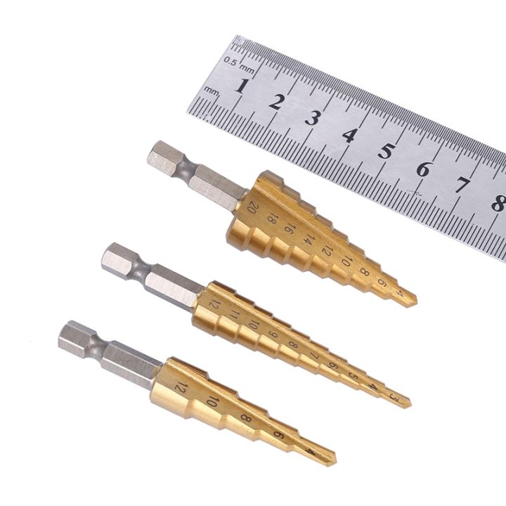 dt-hot-3-12mm-4-12mm-4-20mm-4-32mm-straight-flute-stepped-bits-titanium-coated-wood-metal-hole-cutter-hollow