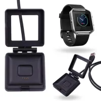 G5EATJ สายรัดข้อมือ สร้อยข้อมือสมาร์ท สายชาร์จ สายชาร์จ สำหรับ Fitbit Blaze Watch สถานีแท่นชาร์จ เครื่องชาร์จนาฬิกาอัจฉริยะ