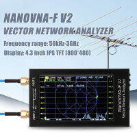 NanoVNA-F V2 50Hz-3GHz IPS หน้าจอ LCD ขนาด4.3นิ้วเครื่องวิเคราะห์เสาอากาศ S-A-A-2เวกเตอร์ตัววิเคราะห์เครือข่าย HF VHF คลื่นสั้น UHF