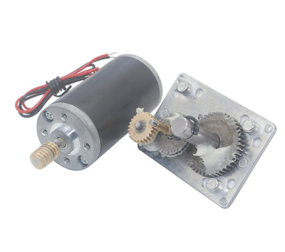 Reduction Motor 80rpm 70kg.cm Large Torque High Power Worm Gear Motor ...