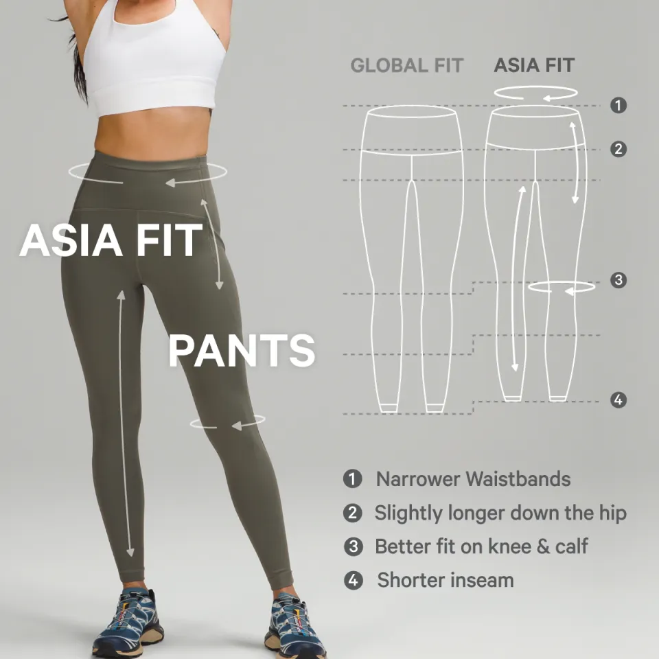 Straight-Leg Fleece High-Rise Pants *Asia Fit