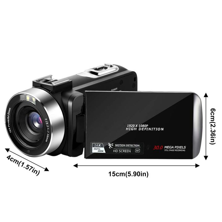 full-hd-1080p-video-camera-3-0-inch-camcorder-30fps-24-0-mp-16x-zoom-camcorders-video-recording-cameras-stock