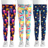 Quần Legging Dài Ngụy Trang Cho Trẻ Em Quần Legging Nàng Tiên Cá Co Giãn