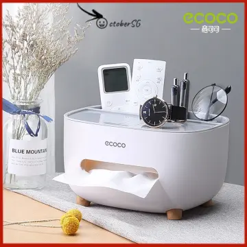 1pc Desktop Tissue Paper Storage Box Nordic Style Multi-functional Tissue  Box For Living Room, Dining Room, Coffee Table