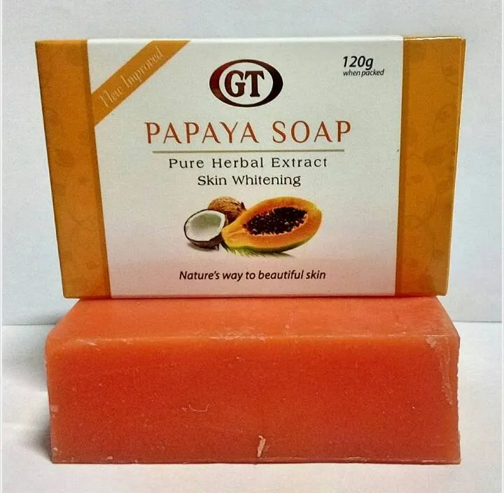 絶品】 PAPAYA SOAP GT 120g×8 fawe.org