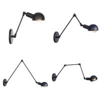 Loft Industrial adjustable long swing arm Wall lamp Fixture Vintage Edison bulb wandlamp lamparas de pared lights lampen sconce