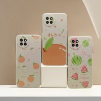 Itel S23 4G เคสโทรศัพท์สำหรับฤดูร้อนสีส้มอ่อนยางซิลิโคนป้องกันด้านหลังของเคสโทรศัพท์ Itel S665L