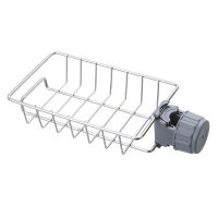 【cw】 Kitchen Storage Stainless Steel Faucet Storage Rack Hanging Basket Sponge Draining Rack Sink Storage Rack Rag Rack