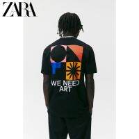 เสื้อยืดผู้ชายใหม่ Zara แขนสั้น006794