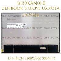 นำหน้าจอสัมผัส LCD B139kan01.0ขนาด13.9นิ้วของแท้อุปกรณ์เสริมสำหรับ ASUS ชุด UX393JA UX393EA Zenbook S UX393