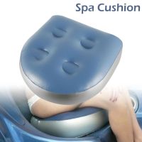 1PC Inflatable Spa Booster Seat Mat Hot Tub Spa Cushion Pool Bath Soft Water Injection Cushion Pillow for Bathroom Accessories Pillows  Bolsters