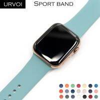 【CHUYANG SHOP】    URVOI Sport Band สำหรับ iphone Watch Series 7 6 SE 5 4 3 2 1สายซิลิโคนสำหรับ IWatch 41 45มม. Pin Amp; เหน็บปิดเปลี่ยน2022ใหม่