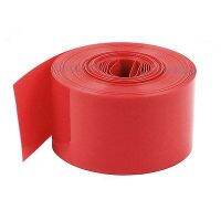 5Meter Length 23mm Red PVC Heat Shrink Tubing Heatshrink Wrap for 1 x AA Battery Cable Management