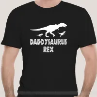 ที่มีอยู่อินเทรนด์เสื้อยืดผู้ชายเสื้อยืด S daddysaurus เร็กซ์เสื้อยืดตลกพ่อของขวัญวันฮิปฮอปบุรุษท็อปส์ที่ดีเยี่ยมผู้ชายเสื้อยืด