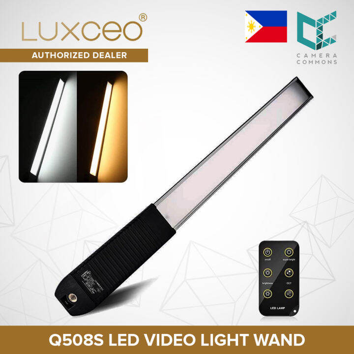 LUXCEO Q508S LED Video Light Wand Portable LED Handheld Photography