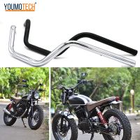 Universal Motorcycle 7/8" 22mm Handlebars Fat Bar CNC Handle Bar Tubes Vintage Drag Style CAFE RACER SCRAMBLER for Sportster Cafe Racer XL 883 1200 FLHR FLTR BULOVARD C50 BULOVARD Virago 400 HONDA SLASHER Steed 400 GPX Legend 150 Davidson Stallion