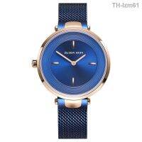 ⌚ นาฬิกา MINIFOCUS Fox MF0195L นาฬิกาข้อมือเข็มขัดตาข่ายลำลองสุภาพสตรีนาฬิกาปกสีขาวสำหรับธุรกิจ