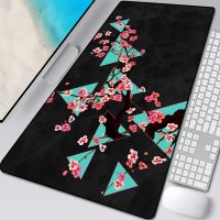 XXL Flower Mouse Pad Art Large Overlock Edge Mat Rubber Speed PC Computer Gaming Mousepad Waterproof Desk Keyboard Mat