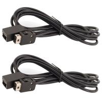 2 Pack Super for Nintendo Classic Edition Mini Controller Extension Cord Cable