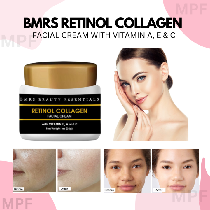 ORIGINAL BMRS RETINOL COLLAGEN Facial Cream Original Antiaging Defense