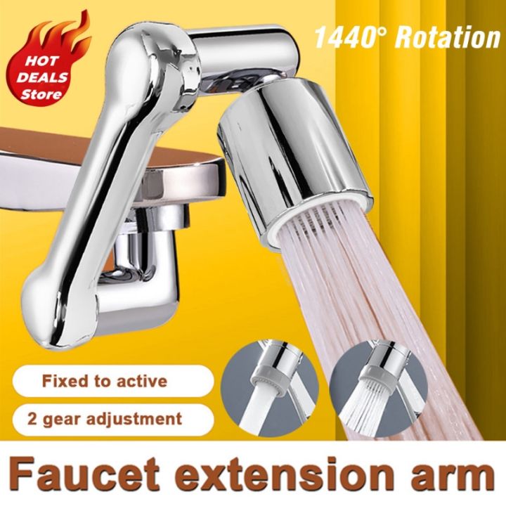 1440° Universal Rotation Faucet Sprayer Head Plastic For Extension ...