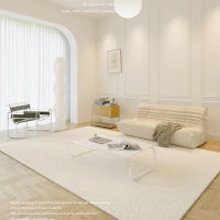 Solid Color Large Area Living Room Car Simple Fluffy Sofa Cars Home Decoration Thickened Long Hair Bedroom Rug Lounge Rugs