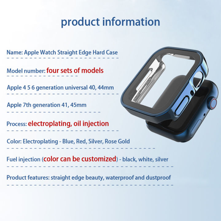 สำหรับ-apple-watch-8-7-series-45มม-41มม-electroplated-นาฬิกาป้องกันหน้าจอกรณี44มม-40มม-สำหรับ-i-watch-6-5-4-scratch-proof