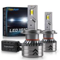 Lupuauto 2PCS 70W H4 Led headlight 22000LM ไฟหน้า led รถยนต์ H1 H7 H8 H11 9005 9006 Hb3 9008 9007 H13 9012หลอดไฟ Led Canbus Turbo สำหรับรถยนต์ ไฟ led 12V 24V