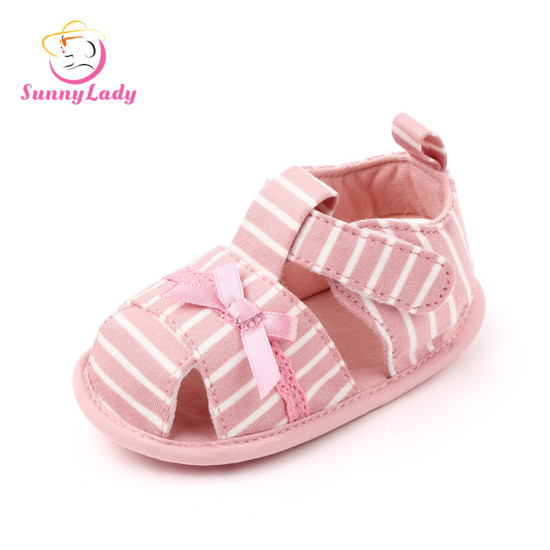 Sunnylady 1 cặp cho 0-18 tháng cotton baby baby cô gái dép - ảnh sản phẩm 6