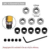 【DT】hot！ Durable Bearings Accessories for Milling Cutter Heads and Shank Top Mounted 1/2 3/8 3/4   Stop Set