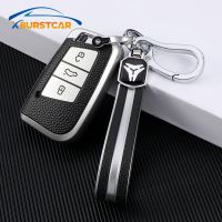 dfthrghd For VW Volkswagen Passat B8 Magotan Golf For Skoda Kodiaq Superb A7 TPU Leather Car Smart Key Case Cover Bag Shell Fob Keychain