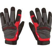 MILWAUKEES 48-22-8732 Demolition Gloves, Large, Black/Red