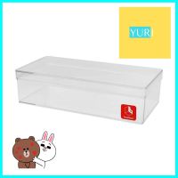 กล่องแบ่งช่อง 1 ช่อง BOXBOX 637L 10x21x6 ซม. สีขาว1 COMPARTMENT BOX BOXBOX 637L 10X21X6CM WHITE **ราคารวม Vat แล้วค่ะ ไม่มีบวกเพิ่ม**