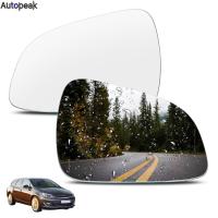 ][= Left Right Side Wing Mirror Glass Stick On Convex Wide Angle Self Adhesive Mirror Rear View For Opel Vauxhall Astra H 2009-2011