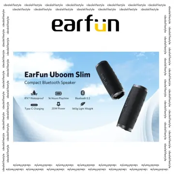 EarFun Uboom Slim 360° Waterproof Wireless Bluetooth Speaker