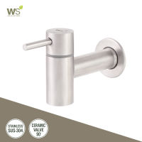 WS ก๊อกสนาม ก๊อกล้างพื้น Stainless304 รุ่น Wang WS-0305S