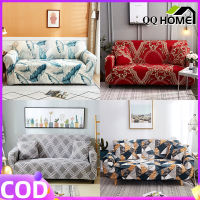 Sofa Cover 1 2 3 4 Seater Slipcover L Shape Sofa Seat Elastic Stretchable Couch Universal Sala Sarung on Sale Anti-Skid Stretch Protector Slip Cushion with 1 Free Pillow Cover and Foam Stick