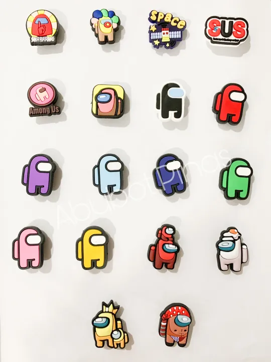 Jibbitz Among us / shoe charm/ jibbitz (HIGH QUALITY) Lazada PH