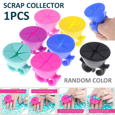 BOKALI 1PCS เครื่องเก็บเศษโลหะ Craft เครื่องมือวัชพืชสำหรับไวนิล Silhouette HTV Cameos ตัวอักษร (สีสุ่ม)